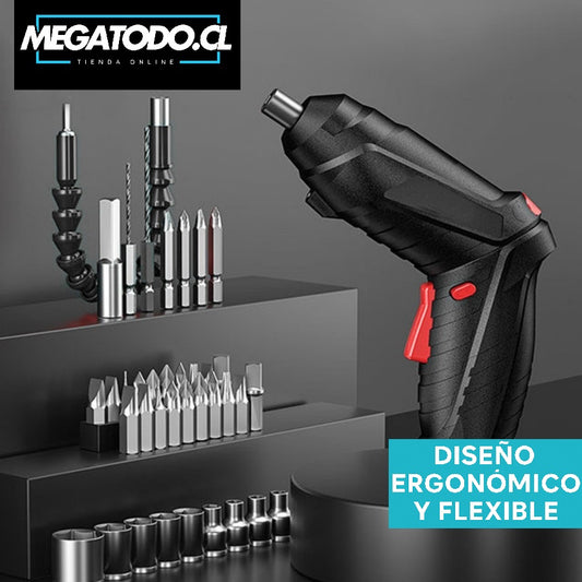 JUEGO DE DESTORNILLADOR ELECTRICO MULTIFUNCIONAL